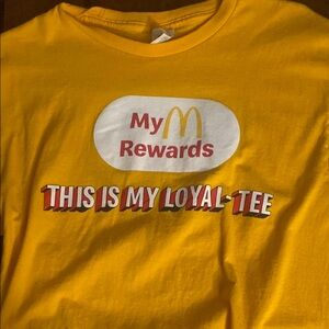 Retro McDonald’s shirt medium